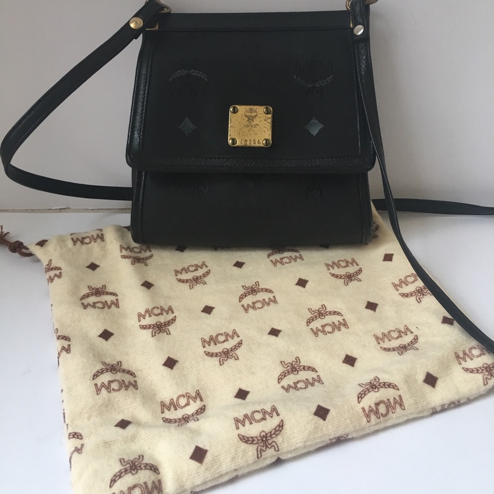 Vintage Authentic MCM Crossbody Bag